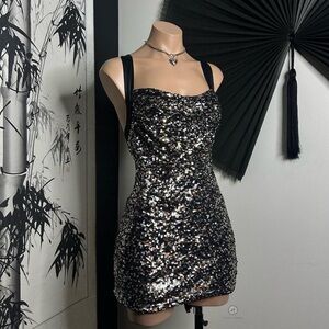 Video Vixen Sequin Mini Dress